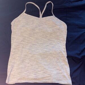 Lululemon Power Y Tank *Luon Wee Are From Space Nimbus Battleship